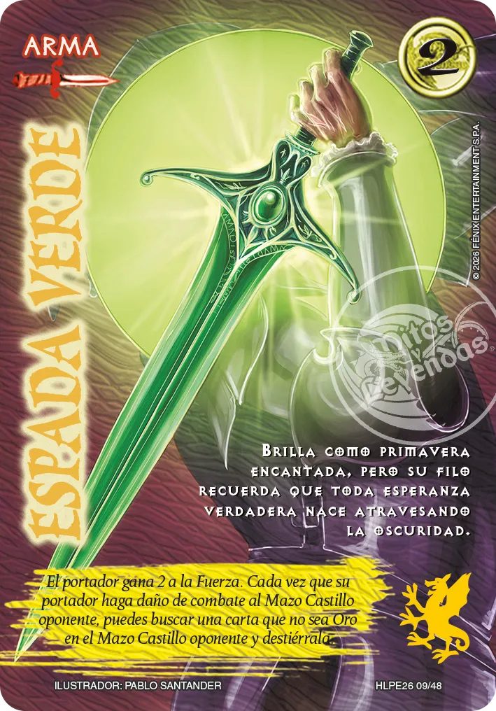 Espada Verde — Leyendas de Ultratumba