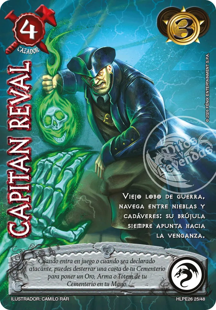 Capitán Reval — Leyendas de Ultratumba