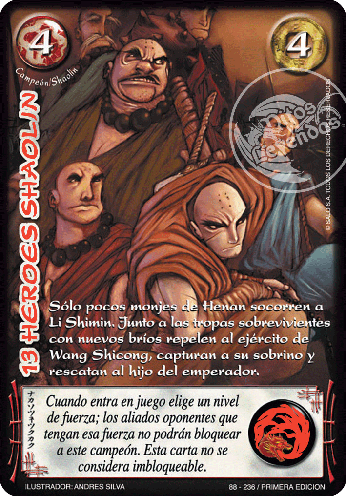 13 Heroes Shaolin