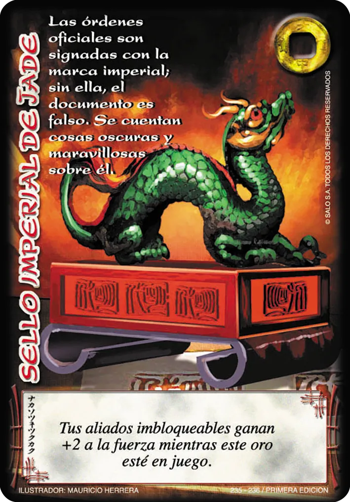 Sello Imperial de Jade