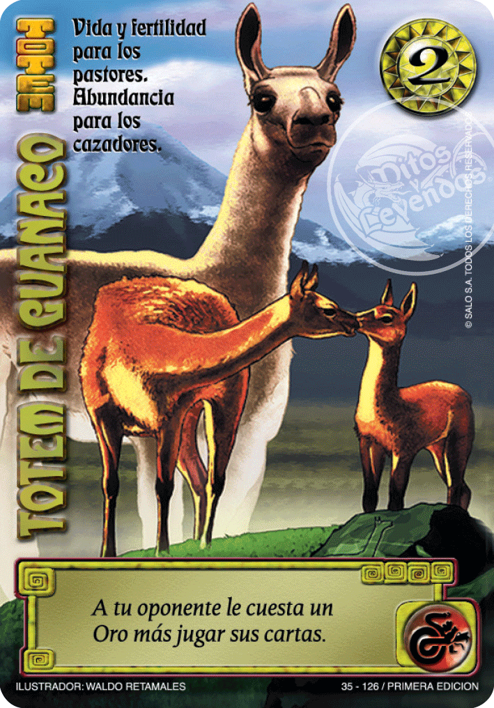 Totem de Guanaco