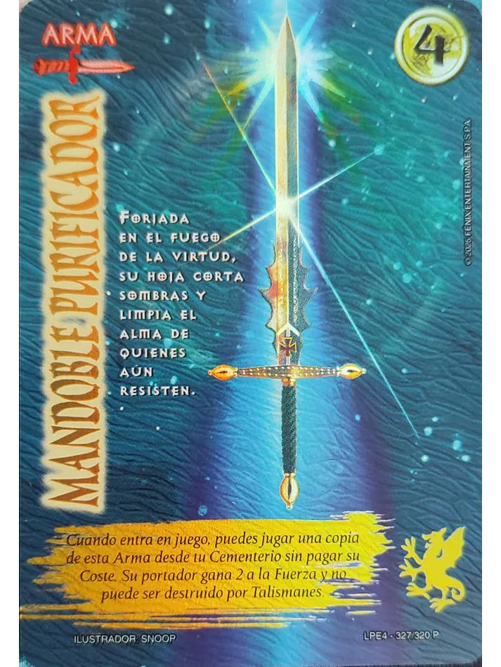 Mandoble Purificador