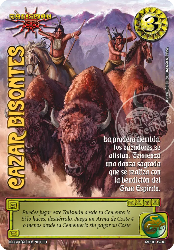Cazar bisontes