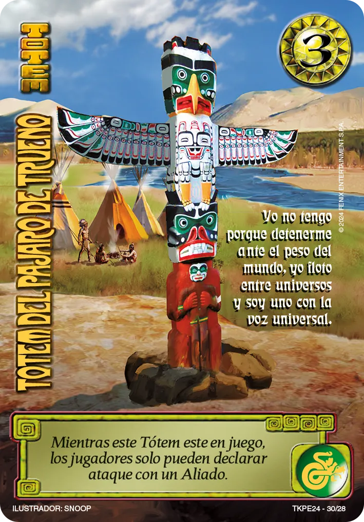 Totem del Pajaro de Trueno